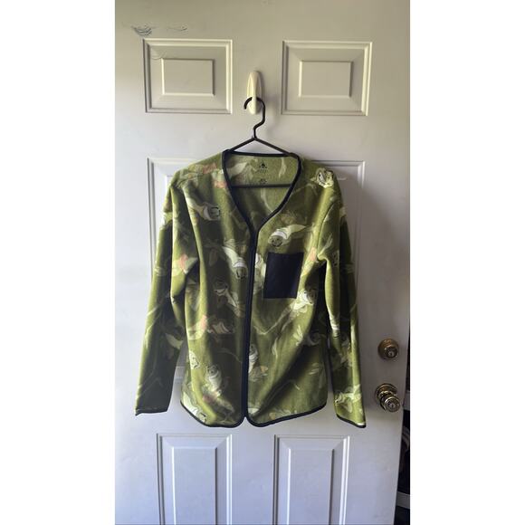 Disney Princess & the Frog Prince Naveen Frog Fleece Full Zip Jacket - Picture 1 of 4